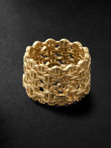 Hoorsenbuhs Damash 18-Karat Gold Ring - Men | Thumbnail 3 Hoorsenbuhs Damash 18-Karat Gold Ring - Men | Thumbnail 3