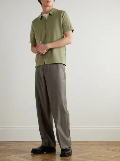 John Smedley Folke Sea Island Cotton Shirt - Men | Thumbnail 2 John Smedley Folke Sea Island Cotton Shirt - Men | Thumbnail 2