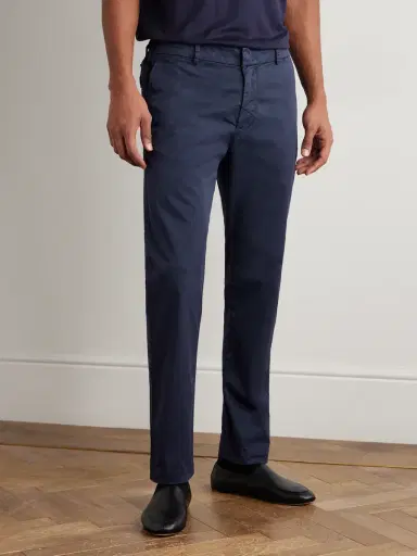 Barena Tapered Stretch-Cotton Gabardine Trousers - Men | Thumbnail 3 Barena Tapered Stretch-Cotton Gabardine Trousers - Men | Thumbnail 3