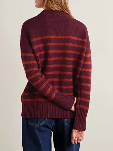 La Ligne Marin Striped Wool And Cashmere-blend Sweater | Thumbnail 3 La Ligne Marin Striped Wool And Cashmere-blend Sweater | Thumbnail 3