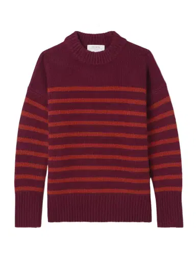 La Ligne Marin Striped Wool And Cashmere-blend Sweater | Thumbnail 1 La Ligne Marin Striped Wool And Cashmere-blend Sweater | Thumbnail 1