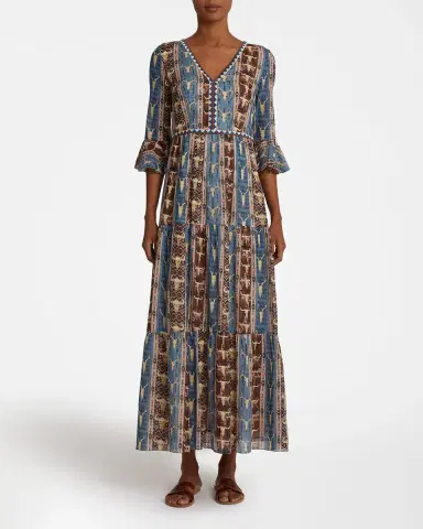 Emporio Sirenuse Bella Dress in Arizona Print | Thumbnail 2 Emporio Sirenuse Bella Dress in Arizona Print | Thumbnail 2