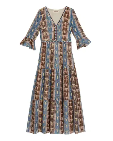 Emporio Sirenuse Bella Dress in Arizona Print | Thumbnail 1 Emporio Sirenuse Bella Dress in Arizona Print | Thumbnail 1