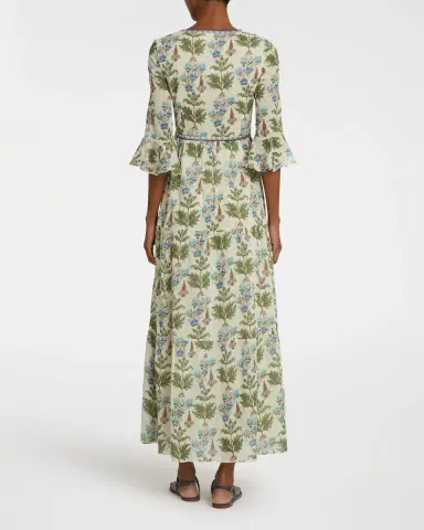 Emporio Sirenuse Bella Dress in Persian Botanic Print | Thumbnail 6 Emporio Sirenuse Bella Dress in Persian Botanic Print | Thumbnail 6