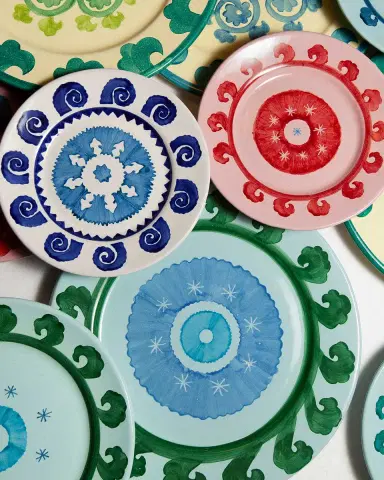 Emporio Sirenuse Circle Charger Plate | Thumbnail 2 Emporio Sirenuse Circle Charger Plate | Thumbnail 2