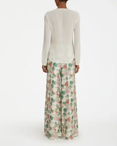 Emporio Sirenuse Lauren Blouse with Embroidery Beads | Thumbnail 4 Emporio Sirenuse Lauren Blouse with Embroidery Beads | Thumbnail 4