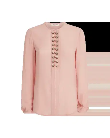 Emporio Sirenuse Lauren Blouse with Embroidery Beads | Thumbnail 7 Emporio Sirenuse Lauren Blouse with Embroidery Beads | Thumbnail 7
