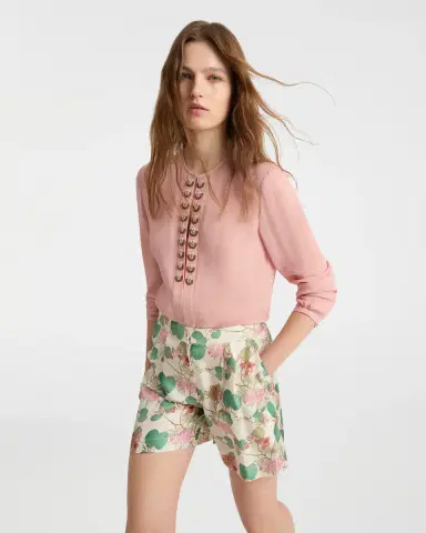 Emporio Sirenuse Lauren Blouse with Embroidery Beads | Thumbnail 8 Emporio Sirenuse Lauren Blouse with Embroidery Beads | Thumbnail 8