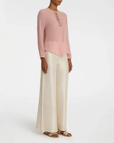 Emporio Sirenuse Lauren Blouse with Embroidery Beads | Thumbnail 10 Emporio Sirenuse Lauren Blouse with Embroidery Beads | Thumbnail 10