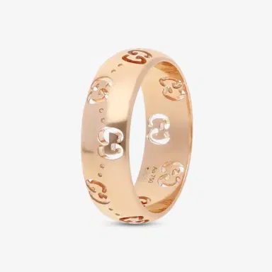 Gucci Gucci Icon 18K Rose Gold Band Ring Sz. 6.5 by The Solist | Thumbnail 2 Gucci Gucci Icon 18K Rose Gold Band Ring Sz. 6.5 by The Solist | Thumbnail 2