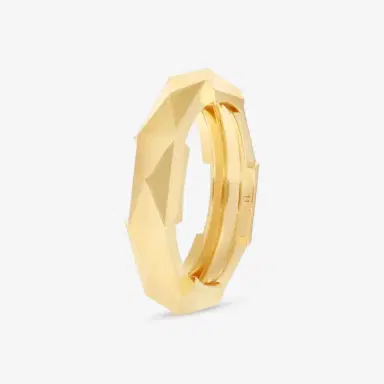 Gucci Gucci Link to Love Studded 18K Yellow Gold Ring YBC662188001011 - by The Solist | Thumbnail 2 Gucci Gucci Link to Love Studded 18K Yellow Gold Ring YBC662188001011 - by The Solist | Thumbnail 2
