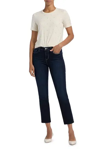 L'AGENCE Women's Aiden Low-Rise Slim-Fit Crop Jeans - Baton Rouge | Thumbnail 2 L'AGENCE Women's Aiden Low-Rise Slim-Fit Crop Jeans - Baton Rouge | Thumbnail 2