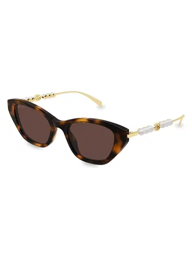 Gucci Women's Pearls And Strass 50MM Cat-Eye Sunglasses | Thumbnail 1 Gucci Women's Pearls And Strass 50MM Cat-Eye Sunglasses | Thumbnail 1