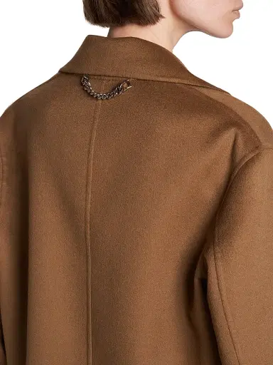 Stella McCartney Women's Short Wool Peacoat - Toffee - Size 12 | Thumbnail 6 Stella McCartney Women's Short Wool Peacoat - Toffee - Size 12 | Thumbnail 6