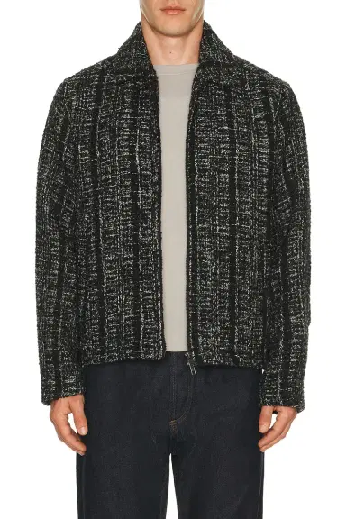 Percival Ingelo Zip Wool Boxy Jacket | Thumbnail 1 Percival Ingelo Zip Wool Boxy Jacket | Thumbnail 1