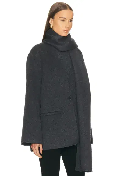 EAVES Ragni Wool Scarf Jacket | Thumbnail 5 EAVES Ragni Wool Scarf Jacket | Thumbnail 5