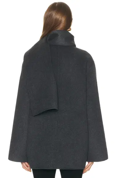 EAVES Ragni Wool Scarf Jacket | Thumbnail 6 EAVES Ragni Wool Scarf Jacket | Thumbnail 6