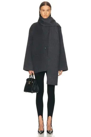 EAVES Ragni Wool Scarf Jacket | Thumbnail 7 EAVES Ragni Wool Scarf Jacket | Thumbnail 7