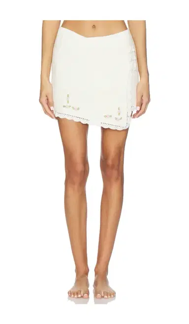 For Love & Lemons Pheobe Knit Mini Skirt | Thumbnail 1 For Love & Lemons Pheobe Knit Mini Skirt | Thumbnail 1