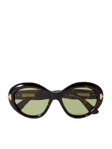 Tom Ford Icon Cat-eye Tortoiseshell Acetate Sunglasses | Thumbnail 1 Tom Ford Icon Cat-eye Tortoiseshell Acetate Sunglasses | Thumbnail 1