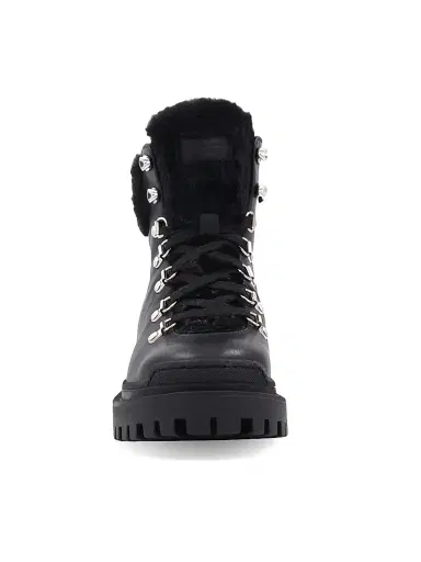 Aquatalia Women's Coralie 40MM Suede & Shearling Booties - Black - Size 6 | Thumbnail 6 Aquatalia Women's Coralie 40MM Suede & Shearling Booties - Black - Size 6 | Thumbnail 6