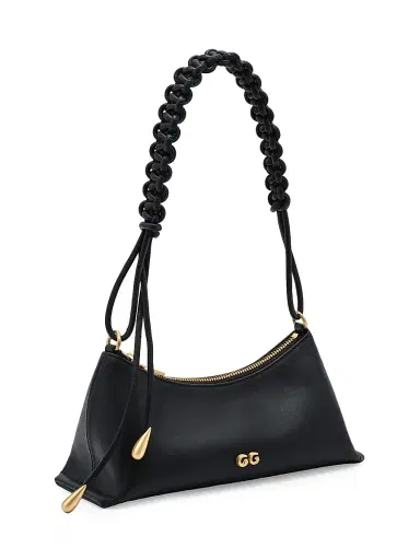 Cult Gaia Women's Osa Leather Shoulder Bag - Black | Thumbnail 3 Cult Gaia Women's Osa Leather Shoulder Bag - Black | Thumbnail 3