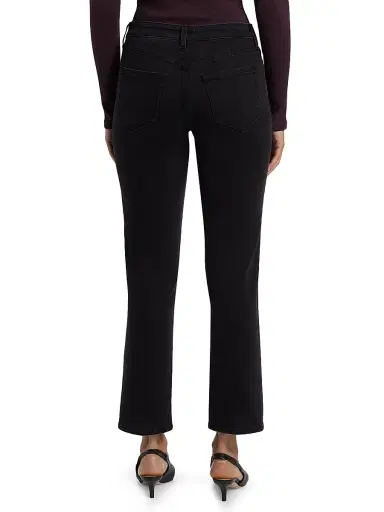 L'AGENCE Women's Milana Mid-Rise Stovepipe Jeans - Washed Black | Thumbnail 5 L'AGENCE Women's Milana Mid-Rise Stovepipe Jeans - Washed Black | Thumbnail 5