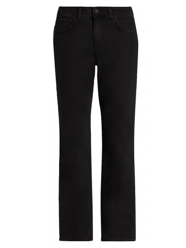L'AGENCE Women's Milana Mid-Rise Stovepipe Jeans - Washed Black | Thumbnail 1 L'AGENCE Women's Milana Mid-Rise Stovepipe Jeans - Washed Black | Thumbnail 1