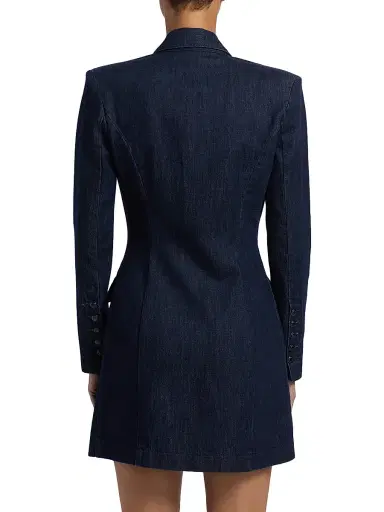 L'Agence Women's Kylan Denim Blazer Minidress | Thumbnail 5 L'Agence Women's Kylan Denim Blazer Minidress | Thumbnail 5