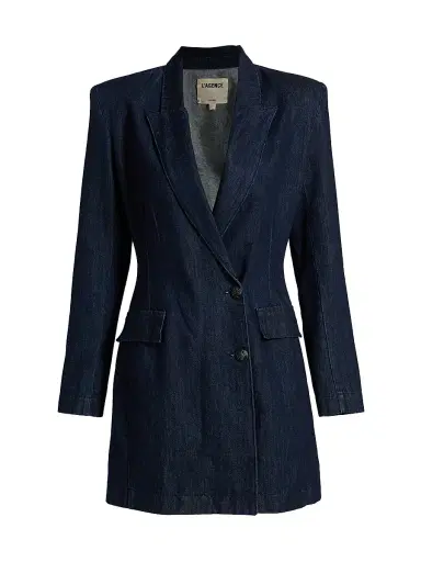 L'Agence Women's Kylan Denim Blazer Minidress | Thumbnail 1 L'Agence Women's Kylan Denim Blazer Minidress | Thumbnail 1
