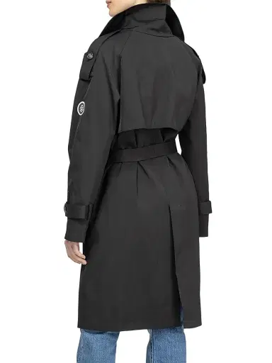 Gorski Women's Lightweight Belted Trench Coat | Thumbnail 4 Gorski Women's Lightweight Belted Trench Coat | Thumbnail 4