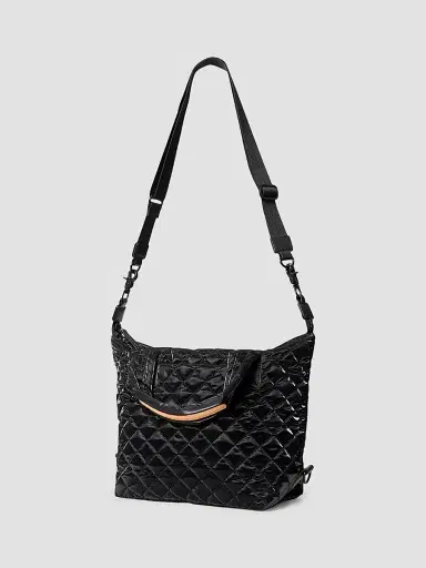 MZ Wallace Women's Small Sutton Deluxe Quilted Tote Bag - Black | Thumbnail 4 MZ Wallace Women's Small Sutton Deluxe Quilted Tote Bag - Black | Thumbnail 4