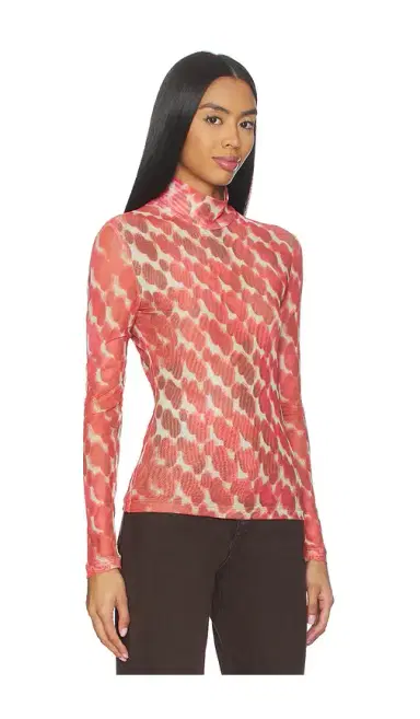 Bardot Alba Long Sleeve Mesh Top | Thumbnail 2 Bardot Alba Long Sleeve Mesh Top | Thumbnail 2