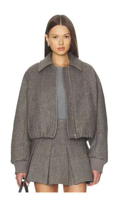 NICHOLAS Frida Bomber Wool Blend Jacket | Thumbnail 2 NICHOLAS Frida Bomber Wool Blend Jacket | Thumbnail 2