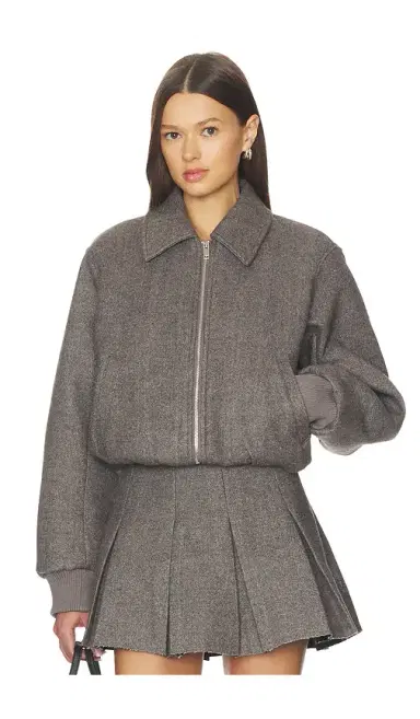 NICHOLAS Frida Bomber Wool Blend Jacket | Thumbnail 1 NICHOLAS Frida Bomber Wool Blend Jacket | Thumbnail 1