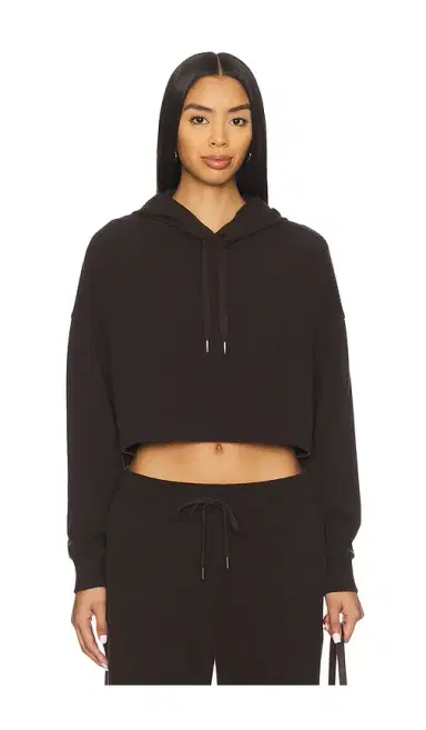 Beyond Yoga Breathe Easy Ribbed Cropped Hoodie | Thumbnail 1 Beyond Yoga Breathe Easy Ribbed Cropped Hoodie | Thumbnail 1
