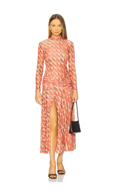 Bardot Lea Printed Mesh Dress | Thumbnail 1 Bardot Lea Printed Mesh Dress | Thumbnail 1