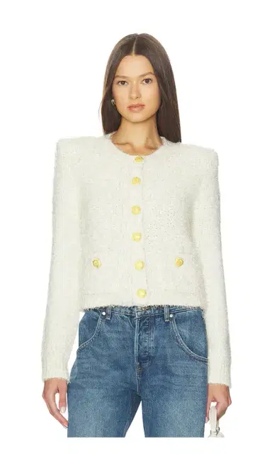 L'AGENCE Una Knit Cardigan | Thumbnail 1 L'AGENCE Una Knit Cardigan | Thumbnail 1