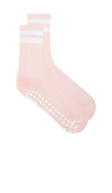 WellBeing + BeingWell WellBeing + BeingWell Striped Tube Grip Sock | Thumbnail 1 WellBeing + BeingWell WellBeing + BeingWell Striped Tube Grip Sock | Thumbnail 1