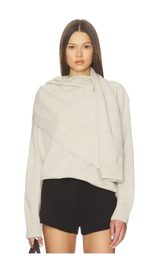 Draped Crew Neck Top Draped Crew Neck Top