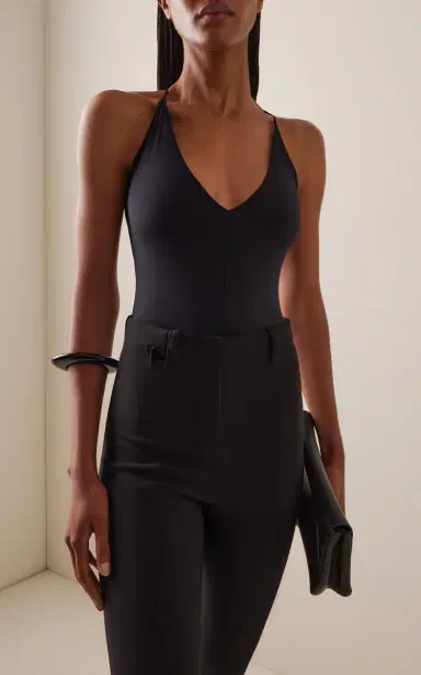 Wardrobe.NYC V-Neck Bodysuit | Thumbnail 2 Wardrobe.NYC V-Neck Bodysuit | Thumbnail 2