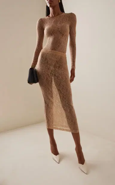 Wardrobe.NYC Lace Bodysuit | Thumbnail 3 Wardrobe.NYC Lace Bodysuit | Thumbnail 3
