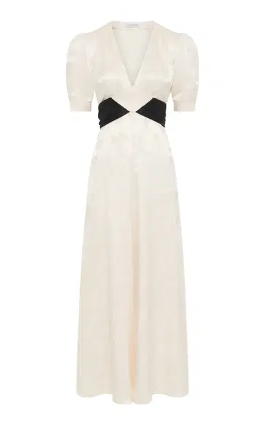 Gabriela Hearst Larkin Silk Jacquard Maxi Dress | Thumbnail 1 Gabriela Hearst Larkin Silk Jacquard Maxi Dress | Thumbnail 1