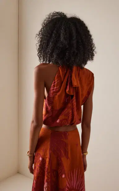 Johanna Ortiz Natural Harbor Jacquard Top | Thumbnail 4 Johanna Ortiz Natural Harbor Jacquard Top | Thumbnail 4
