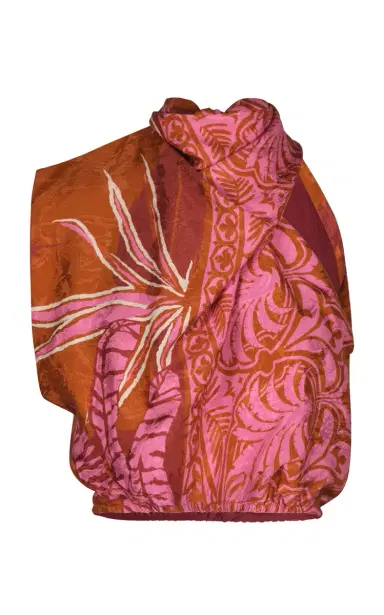 Johanna Ortiz Natural Harbor Jacquard Top | Thumbnail 1 Johanna Ortiz Natural Harbor Jacquard Top | Thumbnail 1