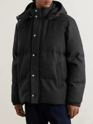 MR P. Quilted Flannel Down Jacket - Men | Thumbnail 3 MR P. Quilted Flannel Down Jacket - Men | Thumbnail 3