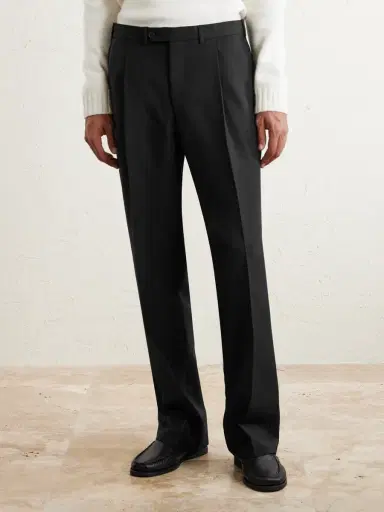 Saman Amel Amo Straight-Leg Wool and Mohair-Blend Suit Trousers - Men | Thumbnail 3 Saman Amel Amo Straight-Leg Wool and Mohair-Blend Suit Trousers - Men | Thumbnail 3