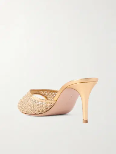 Gianvito Rossi Sienna 70 Leather Mules | Thumbnail 3 Gianvito Rossi Sienna 70 Leather Mules | Thumbnail 3