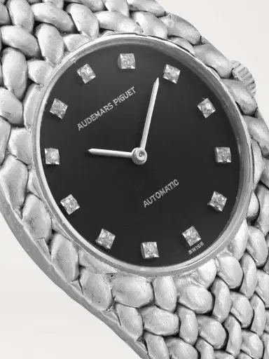 Keeper Vintage + Audemars Piguet Vintage 1970s Cobra Automatic 26mm 18-karat White Gold Diamond Watch | Thumbnail 5 Keeper Vintage + Audemars Piguet Vintage 1970s Cobra Automatic 26mm 18-karat White Gold Diamond Watch | Thumbnail 5