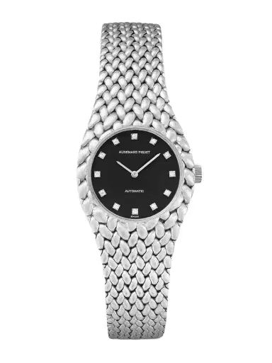 Keeper Vintage + Audemars Piguet Vintage 1970s Cobra Automatic 26mm 18-karat White Gold Diamond Watch | Thumbnail 1 Keeper Vintage + Audemars Piguet Vintage 1970s Cobra Automatic 26mm 18-karat White Gold Diamond Watch | Thumbnail 1